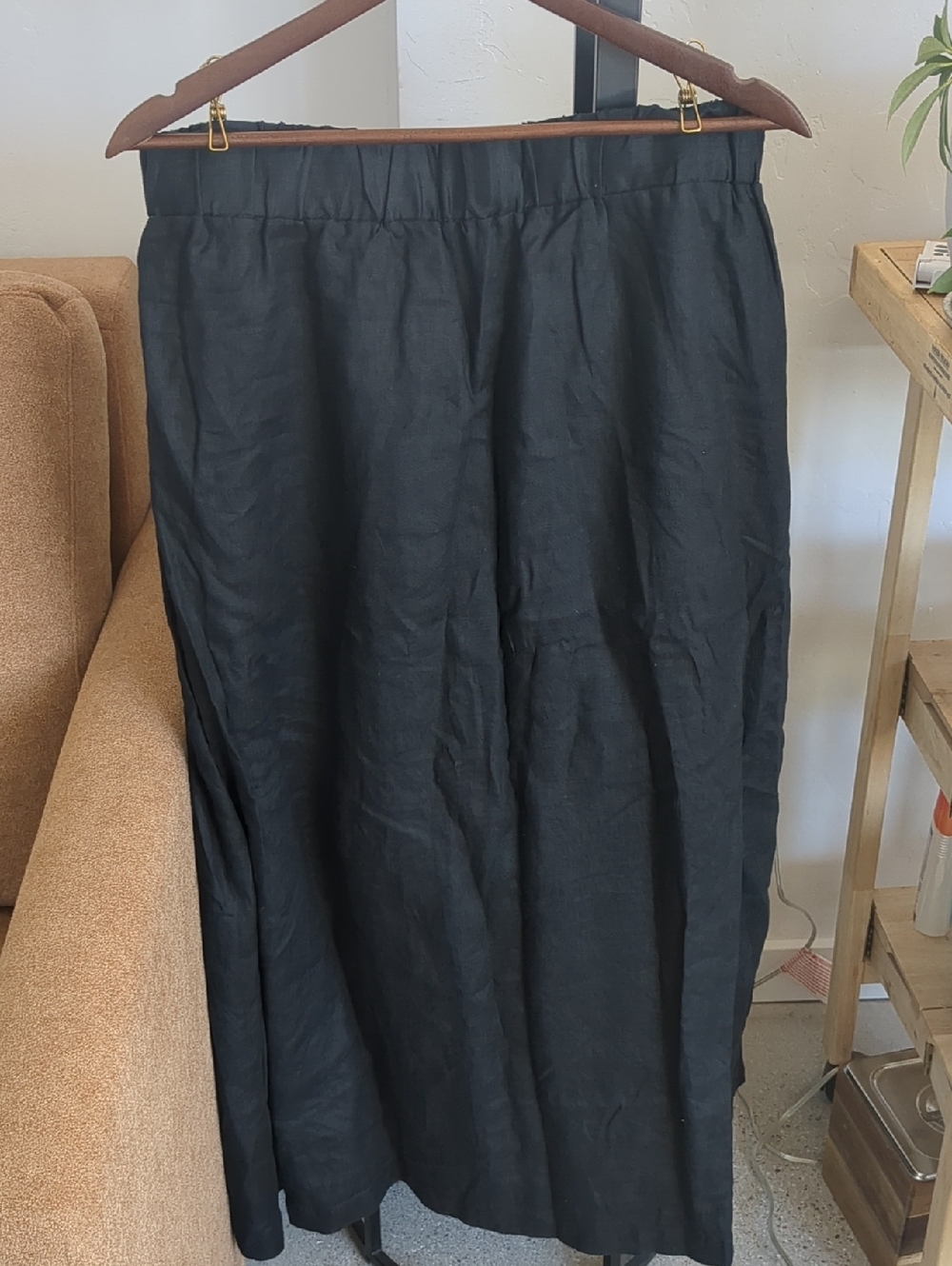 NWOT Quince Linen European Maxi Skirt Large - Picture 5 of 8